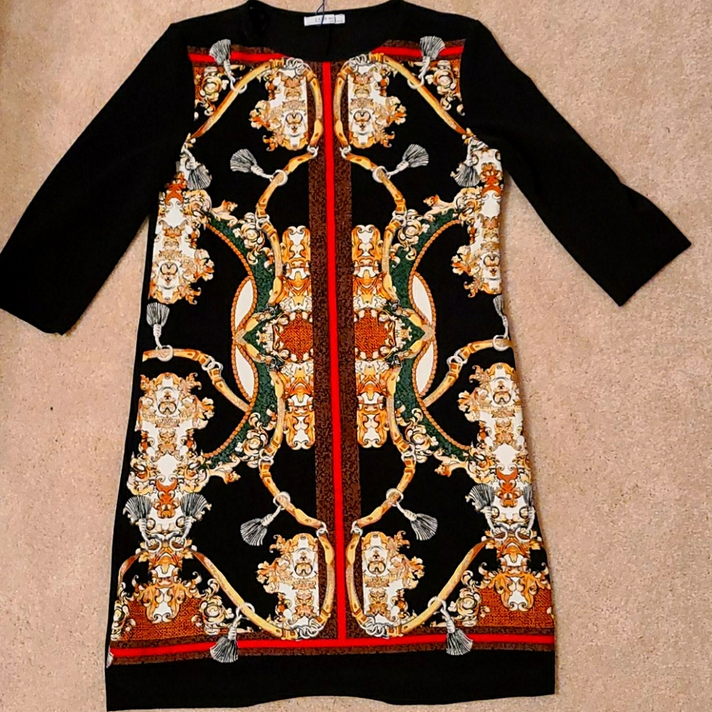 Zara Dress with 3/4 length sleeves